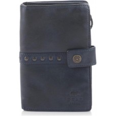 Dames portemonnee 'Studs' - Blauw CL 15087
